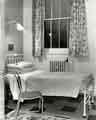 View: h00116 Hospital bed in possibly a single room, City General Hospital / Fir Vale Infirmary (latterly Northern General Hospital), Fir Vale, c. 1950s