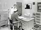 View: h00117 Nurses office/station, City General Hospital / Fir Vale Infirmary (latterly Northern General Hospital), Fir Vale, c. 1950s