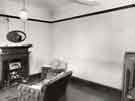 View: h00138 Room in the medical residence before decoration, City General Hospital (latterly Northern General Hospital), Fir Vale c.1950s