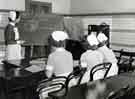 View: h00143 Midwifery class, City General Hospital (latterly Northern General Hospital), Fir Vale, c. 1950s 