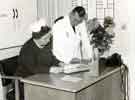 View: h00180 Matron Barlow and charge nurse, City General Hospital / Fir Vale Infirmary (latterly Northern General Hospital), Fir Vale, c. 1960s