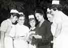 View: h00184 Nurses prizegiving showing (third left) Sister Greenwood, City General Hospital / Fir Vale Infirmary (latterly Northern General Hospital), Fir Vale c.1960s