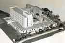 Unidentified hospital building model, c. 1960s