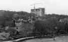 View: s30623 View of the construction of new Hallam Tower Hotel, Fulwood Road