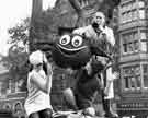 View: s31009 University Students Rag Spider, Church Street looking towards East Parade