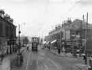 View: s31625 Tram terminus on South Road, Walkley showing junction with Palm Street