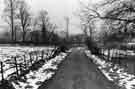 View: s32123 Path from Ben Lane to Loxley House through grounds of Loxley House