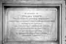 View: s32244 Memorial tablet to William Swift in Sheffield Cathedral