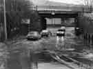 View: s32328 Floods at Wincobank Bridge, Fife Street, Wincobank