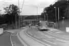 View: s33206 Park Grange tram stop and supertram on Park Grange Road, Norfolk Park