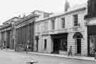 View: s34062 The Stone House public house, No. 21 Church Street, showing Midland Bank (left)