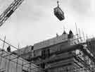 View: s34335 Construction of General Post Office (GPO) sorting office, junction of Pond Street and Pond Hill