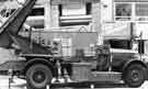 View: s34361 Exhibition of old fire appliances on Fargate