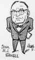 View: s34885 Caricature of Councillor M. J. Sewell