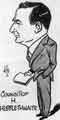 View: s34887 Caricature of Councillor Harold Hebblethwaite (d.1998), JP