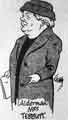 View: s34892 Caricature of Alderman Mrs Grace Tebbutt,