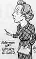 View: s34895 Caricature of Alderman Mrs.Patience Sheard JP