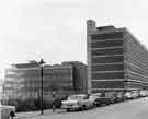 View: s35419 College of Technology and Commerce (latterly Sheffield Polytechnic) from Arundel Gate