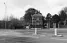 View: s35814 Top of Brocco Bank showing the entrance to Crewe Hall of Residence, University of Sheffield