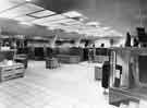 View: s35900 Interior of Brightside and Carbrook Cooperative Society, Castle House (No.1) department store, Angel Street showing men's bespoke and ready made tailoring