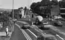 View: s36425 Junction of Ecclesall Road, Ecclesall Road South and Psalter Lane showing Gilder's  car showroom at No.1 Ecclesall Road South and the Trustee Savings Bank at No.993 Ecclesall Road