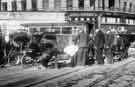 View: s36902 Road repair gang at the junction of Fitzalan Square and High Street