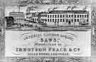 View: s38455 Ibbotson, Peace and Co., saw manufacturers, Eagle Works, No. 84 Russell Street c.1830