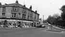 View: s38481 Junction of Machon Bank Road and Nether Edge Road (left). This was the site for the original Nether Edge Market