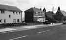 View: s38492 Nos.144-146 Main Street, Grenoside showing the Parish Hall and St. Mark's Church