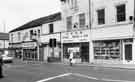 View: s38546 Shops on London Road showing (right to left) Kung Heng and Co, continental grocer (No.169) and Wavelength Music 