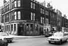 View: s38579 Nos.232-254 London Road showing (left to right) National Westminster Bank (No.254); Peter Hayman, jewellers (No.250); Boots, chemists (No.248) and A. Hayman Ltd, bookmakers (No.244-246)