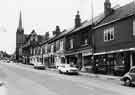 View: s38618 Nos.315-341 London Road, Highfield showing (right to left) Bearing Service Ltd, ball bearings distributers (Nos.339-341); Henry Holmes (Cycles) Ltd, cycle dealer (No.337) and Cowen Barrett Ltd, plumbers merchants (Nos.329-333)