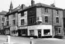 View: s38627 Shops at Nos.281-285 London Road, Sharrow showing (right to left) Ruth Pointer, hairdressers (No.285); Four Ace's Continental Foods Ltd (No.283); Greeting Card Corner, newsagent and confectioner (No.281a) and Golden Tiger Chinese Restaurant (No.281)