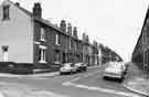 View: s39002 Lancing Road, St. Mary's at junction with St.Wilfrid's Road, looking towards the city