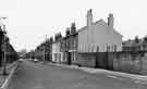 View: s39008 Lancing Road, St.Mary's looking towards the city showing the gable end of No.119