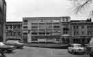 View: s39126 Campo Lane showing (left to right) Walton Simpson and Co. (Nos.7-8), legal and general stationers; Equity and Law Life Assurance Society Ltd, Equity and Law House, and United Kingdom Provident Institution (No.2), Mazda Buildings, insurance company