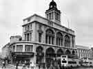 View: s39154 Kemsley House, Telegraph and Star Offices, junction of York Street and High Street showing Bradford and Bingley Building Society