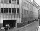 View: s39167 Loading bay of Sheffield Telegraph and Star, junction of York Street and Hartshead 