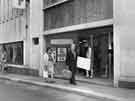 View: s39185 Entrance to the Sheffield Telegraph and Star offices, York Street