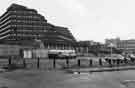 View: s39268 Manpower Service Commission (later the Employment Services Department Training Agency) building, Moorfoot taken from Ellin Street 