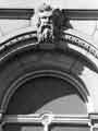 View: s39291 Carved stonework on Sheffield Water Works Company offices, Division Street, later became Transport Offices (known as Cambridge House), 