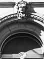 View: s39301 Carved stonework on Sheffield Water Works Company offices, Division Street, later became Transport Offices (known as Cambridge House), 