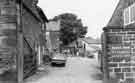 View: s39530 Entrance to the Cow and Calf public house (formerly the Cross House), No. 88 Skew Hill Lane, Grenoside