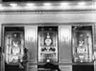 View: s40019 Silverware display in the Cutlers Hall, Church Street