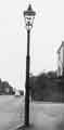 Lamp posts on unidentified street