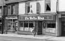 View: s40561 Shops on Middlewood Road showing (left to right) Spin-a-yarn (No.89) and The Coffee Shop (Nos.91-93)