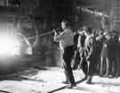 View: s40741 Schoolchildren touring English Steel Corporation