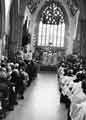 View: s41422 Installation of Bishop Gerald Moverley (1922-1996), first bishop of the Roman Catholic Diocese of Hallam in St.Marie's RC Cathedral, Norfolk Row