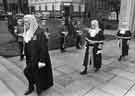 View: s41443 Procession after the Assize Court service at Sheffield Cathedral