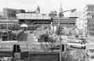 View: s41862 Pond Street Bus Station showing Pond Hill (right) and the Fiesta night club (centre)